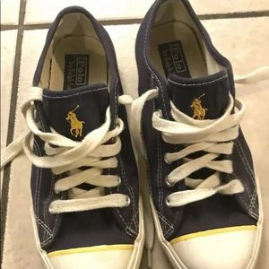 Polo Ralph Lauren Men's Sz 8D Canvas Upper Shoes